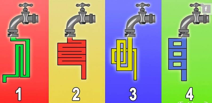 Through Which Tap The Water Will Flow Faster?